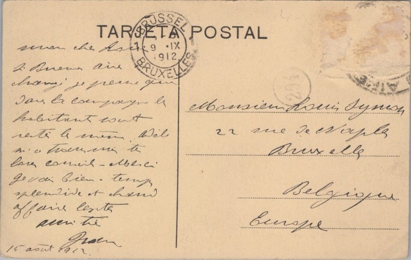 Argentina Pulperia Argentina Vintage Postcard C164