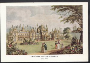 Sussex Postcard - The Royal Pavilion, Brighton - West Front    LC3534