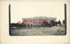 CO, Colorado Springs, Colorado, RPPC, College Building, Front View