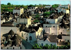 Alberobello S. Michele And S. Gabriele Mountains Italy Postcard