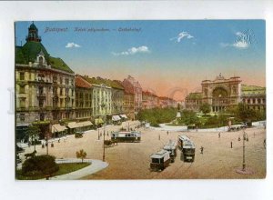 3060286 HUNGARY Budapest Keleti palyaudvar TRAM Vintage PC