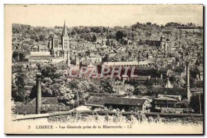 Old Postcard Lisieux General view taken of mercy