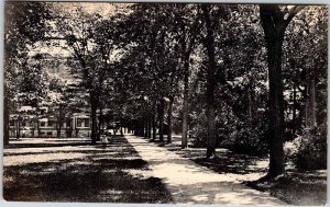 Postcard SCHOOL SCENE Ann Arbor Michigan MI AM3528