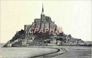 Modern Postcard Mont St Michel