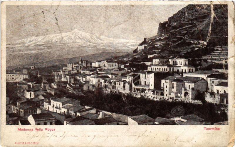 CPA AK TAORMINA Madonna della Rocca ITALY (494538)