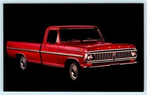 Truck Advertising 1970 FORD RANGER XLT America's Luxury Pickup  Postcard