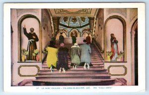 Le Saint Escalier Ste Anne De Beaupre QUEBEC The Scala Santa Canada Postcard