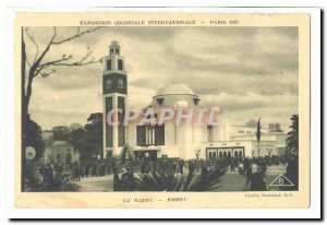 Algeria Old Postcard Minaret International Colonial Exposition Paris 1931
