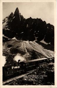 CPA CHAMONIX Mont-Blanc Chemin de Fer du Montenvers-Mer de Glace (336604)