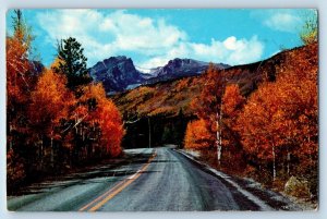 Longmont Colorado Postcard Bear Lake Rocky Mountain National Park 1957 Vintage