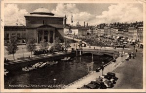 Denmark København Slotkirken Copenhagen Vintage Postcard C020