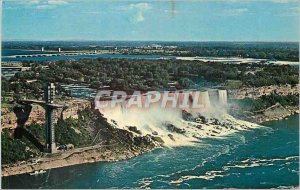 Postcard The Old american falls niagara falls ontario canada