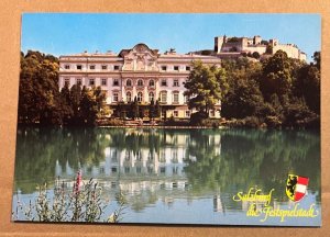 UNUSED POSTCARD - LEOPOLDSKRON CASTLE, HOHENSALZBURG FORTRESS, SALZBURG, AUSTRIA