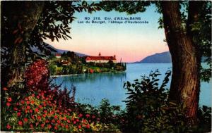 CPA Env. d'AIX-les-BAINS Lac du BOURGET l'Abbaye d'HAUTECOMBE (682049)