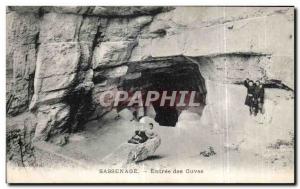 Old Postcard Sassenage Entrance of Tanks