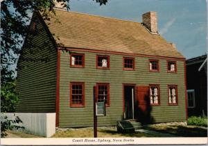 Cossit House Sydney Nova Scotia NS Museum c1987 Vintage Postcard D43 *As Is