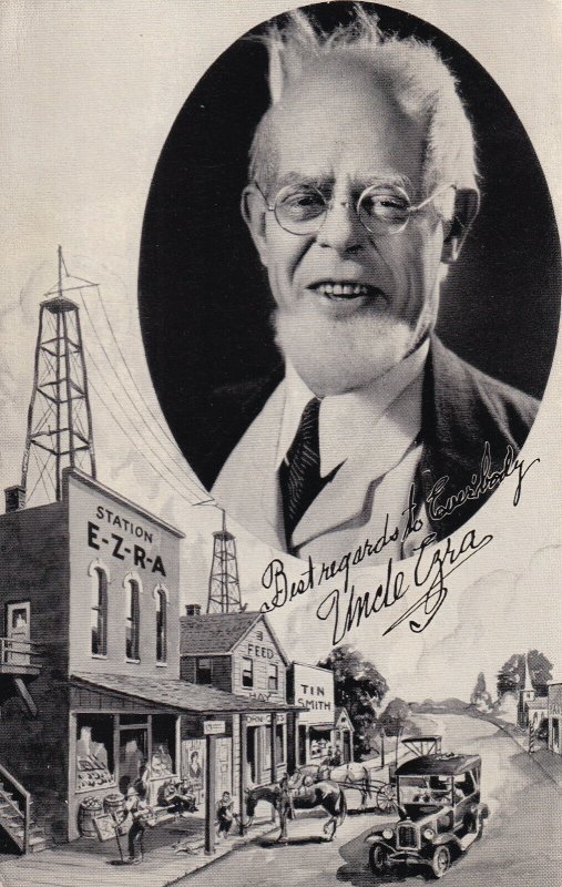 Dr. Miles Laboratories, Inc. Station E-Z-R-A, Uncle Ezra, 1930s