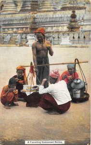 Lot 88  a travelling restaurant types folklore costume  burma Myanmar