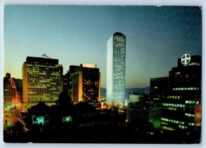 Hong Kong Postcard View of Harbour Hotel and Business Premises c1960's