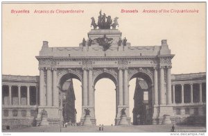 Arcades Of The Cinquantenaire, BRUSSELS, Belgium, 1900-1910s