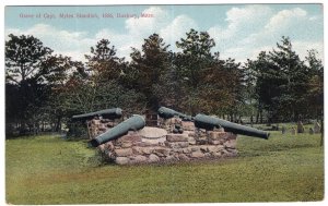 Duxbury, Mass, Grave of Capt. Myles Standish, 1656