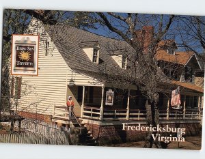 Postcard Rising Sun Tavern, Fredericksburg, Virginia