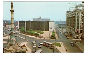 Public Library, Lafayette Square, Buffalo, New York, Bus