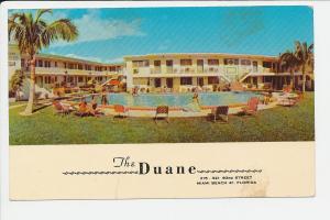 FL CH Miami Beach The Duane Motel Chrome Era
