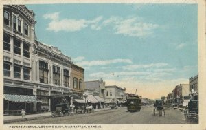 MANHATTAN , Kansas , 1921 ; POYNTZ Avenue