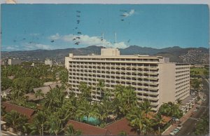 Postcard The Princess Kaiulani Sheraton Hotel Waikiki Hawaii