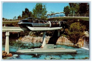 1960 Adventure Land & Sea Disneyland Magic Kingdom Anaheim California Postcard