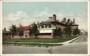 Vintage Detroit Publishing PC University of Michigan Ann Arbor MI Hospital