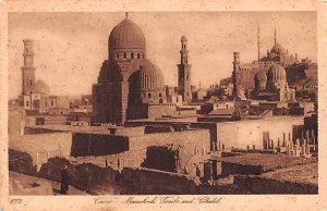 Mamelouk Tombs and Citadel Cairo Egypt, Egypte, Africa 1926 