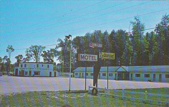 Canada Lor-Lee Motel and Texaco Gas Station Barrie Ontario