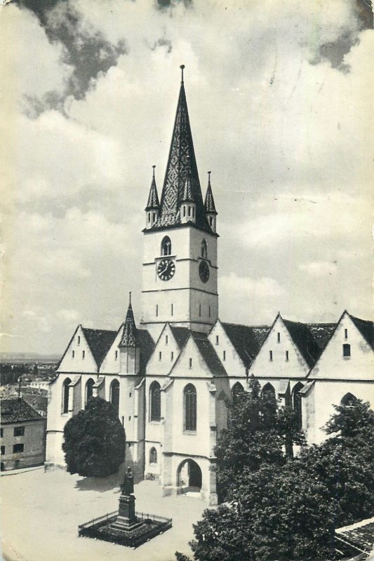 Postcard Sibiu Evangelical Cathedral picture