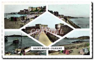 Modern Postcard Saint Malo Parame