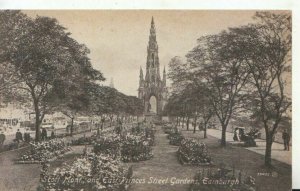 Scotland Postcard - Scott Mont. & East Princes Street Gardens - Edinburgh TZ9233