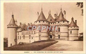Old Postcard Chaumont du Chateau Set view (XV XVI Century)