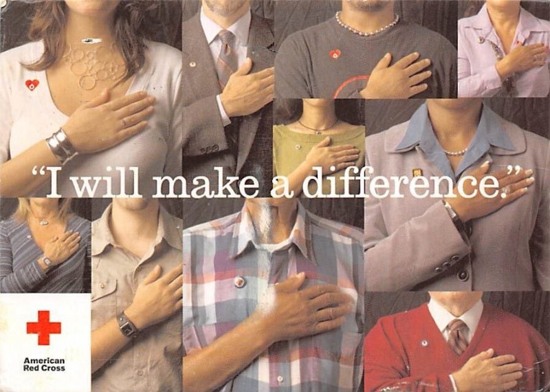 I Will Make a Difference. American Red Cross 2006 