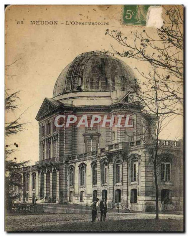 Old Postcard Astronomy Meudon L & # 39Observatoire
