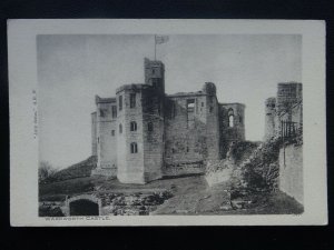 Northumberland WARKWORTH Castle - Old Postcard by Auty