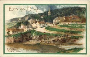 Winsch St Patrick's Day Dunmore Ireland Erin Go Bragh c1910 Postcard