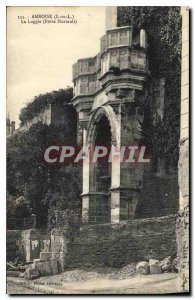 Postcard Old Amboise L and L La Loggia Gate Hurtault