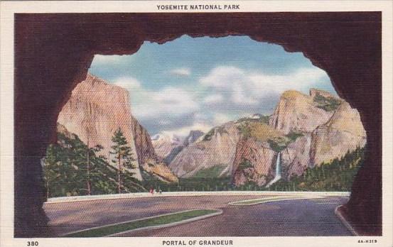 Portal Of Grandeur Yosemite National Park Yosemite California