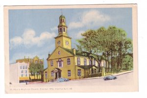 St Paul's Anglican Church, Cars, Halifax, Nova Scotia,