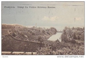 Fredericia. Udsight fra Volden Holstens Bastion , Denmark , PU-1911