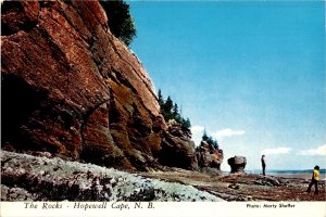 The Rocks, Hopewell Cape, Marty Sheffer, Bay of Fundy, Moncton Postcard