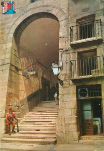 Postcard Europe Spain Madrid The Cuchilleros arch