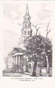 South Carolina Charleston St Michaels Church 1751 1761 Artvue