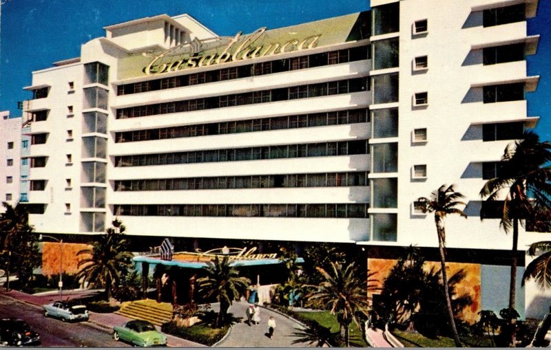 The Casablanca Hotel Miami Beach Florida 1959